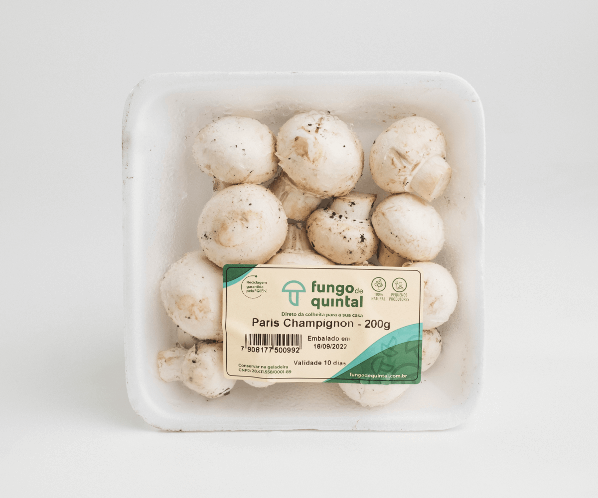 Cogumelo Shitake 200g Fungo de Quintal - Fungo de Quintal